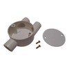 20mm PVC Conduit Y Box - White with Lid and