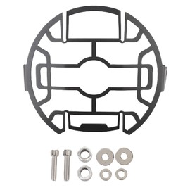 Motorcycle Headlight Cover, Metal Lightweight Stylish Look Headlamp Protector Cover Replacement for Himalayan 450 2024 and Later