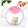 Generic 4 Pcs Hamster Running Balls Pink Transparent Exercise Balls