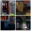 Solar LED House Number Light Garden Solar Powered Address Sign