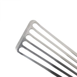 Fish Spatula, 2 Pack Stainless Steel Metal Spatula, Slotted Spatulas for Cooking, Flipping, Turning, Frying and Grilling