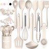 Umite Chef 22-Piece Silicone Cooking Utensils Set，Heat Resistant & Dishwasher