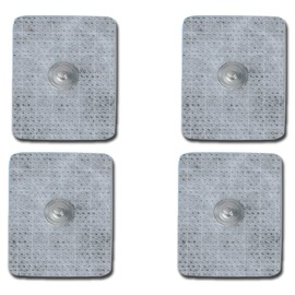 Latexfreie, vorgelierte Elektroden zum Einmalgebrauch, die wegen der Flexibilität des Trägermaterials einfach anzuwenden sind, 45x35 mm, 28387