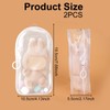2pcs Protective Case for Dolls, 7.68x4.13 inch Waterproof PVC Clear