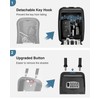 Puroma Large Key Lockbox with Hook, Resettable Combination Code Lock