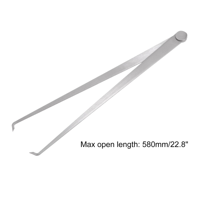 sourcing map Firm Joint Inside Caliper 300mm 12 inch 410