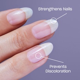 OPI Natural Nail Strengthener | Nail Strengthener & Base Coat | Strengthens Nails, Vitamin A & E, Vegan Formula