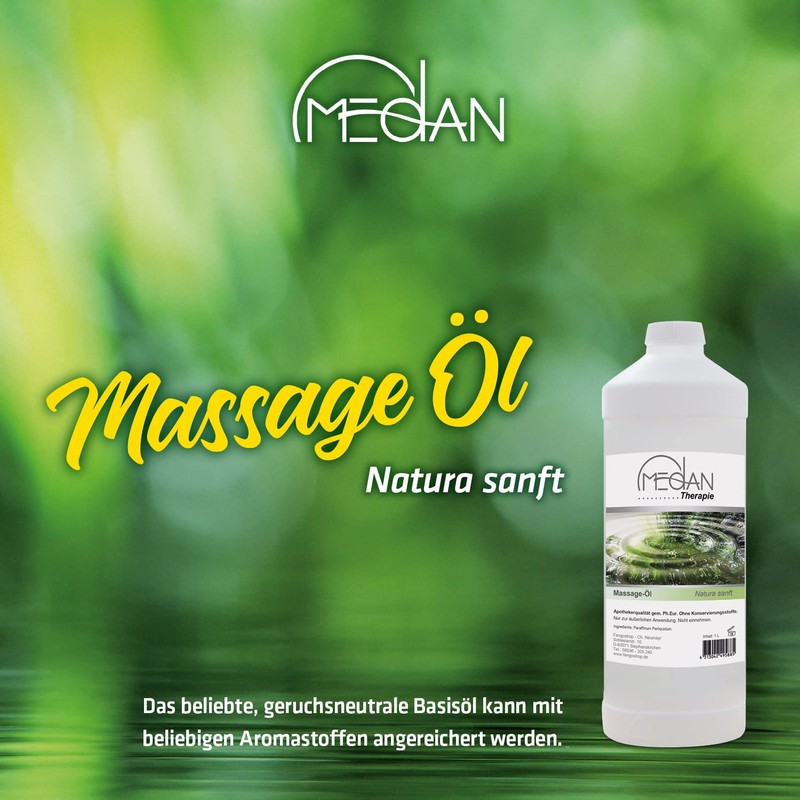 Massage Oil Medan Natura Gentle Massage Oil 1 Litre