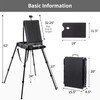Falling in Art 4 Legs French Easel - Portable Plein