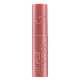 PINK UP | Super Glossy | Ultra brillo de larga duración | Cobertura cómoda sin efecto pegajoso | Labial | Gloss | Aplicador con definición | Color Nude | Modelo PKSGL01