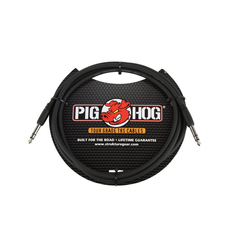 Pig Hog PTRS06 Cable de instrumento TRS de alto rendimiento
