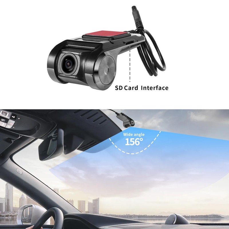 ATOTO AC-44P2 1080P USB DVR On-Dash Camera - Sony Sensor