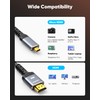 Highwings 4K Micro HDMI to HDMI Cable 15 FT, 4K@60Hz