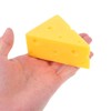 Abaodam Artificial Cheese, Scale Fake Cheese Simulation Triangle Realistic Dessert