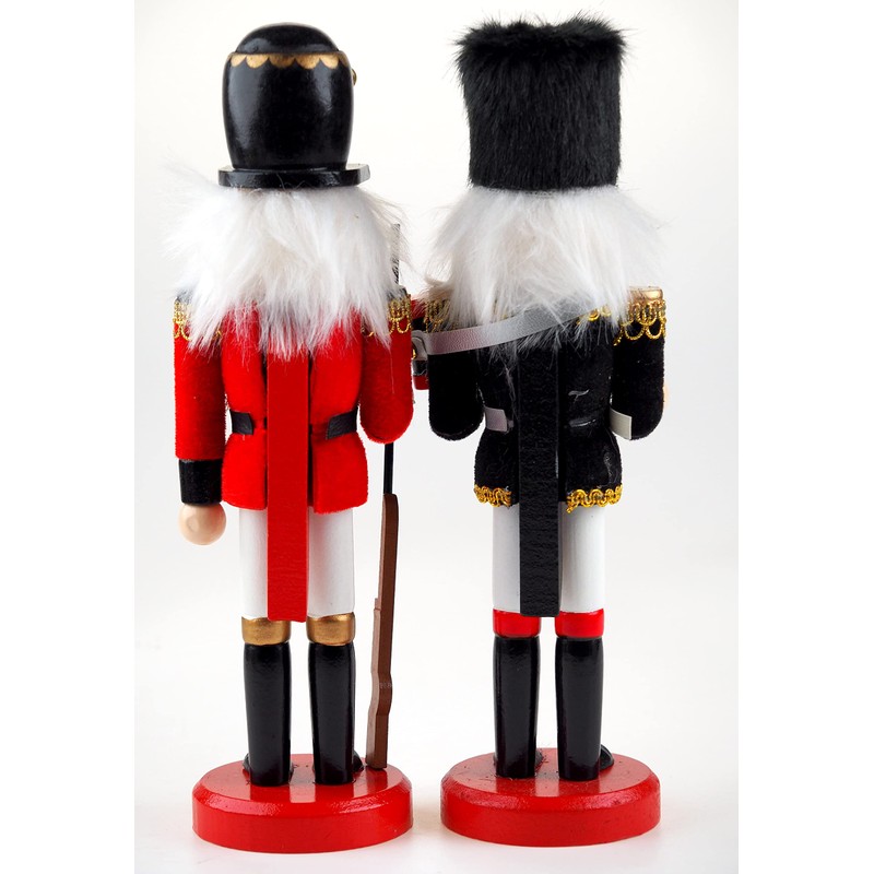 Blue Whale Gifts Tartan Christmas 25cm Nutcracker Figurine Ornaments -