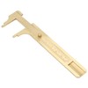 Brass Vernier Caliper Copper Alloy Mini Brass Sliding Bag Brake