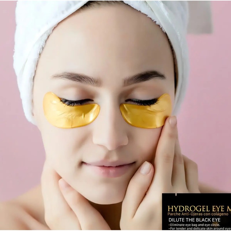 Parches Antiojeras Colágeno Yaab Beauty Hidratante 60 Piezas