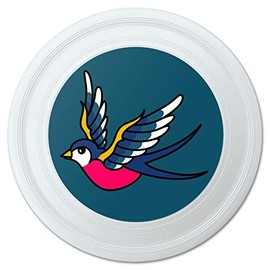 GRAPHICS & MORE Traditional Swallow Novelty 9" Flying Disc