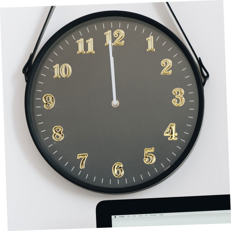Tofficu 6pcs DIY Clock Numerals Arabic Roman Numbers for Wall