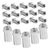 SUPVOX 100 Pcs Replacement Tom Lug Swivel Nuts Floor Drum