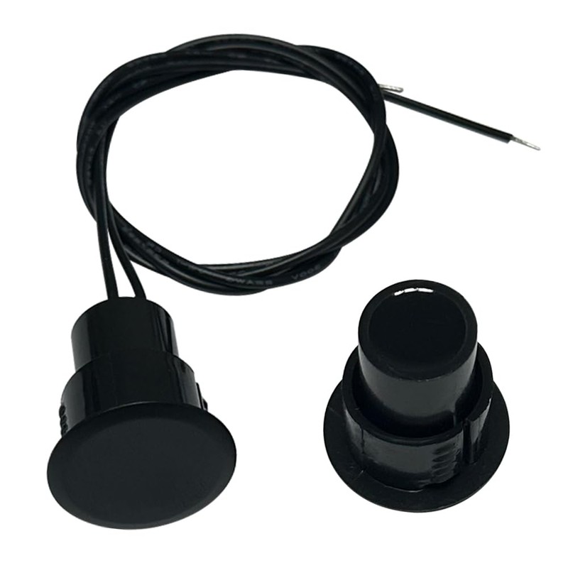 5 Sets Flush Mounted 3/4" Door Magnetic Contacts Alarm Switch