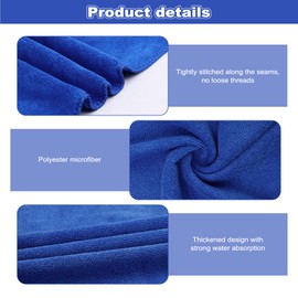 SMYJDMM Gym Towels, 4 Pack Microfibre Sports Sweat Towels, 35 * 75cm/ 13.7 * 29.52in Absorbent Workout Sweat for Adults Gym Fitness Yoga Camping(Royal Blue/Purple/Grey/Black)