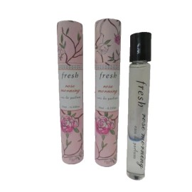 FRESH ROSE MORNING EAU DE PARFUM ROLLERBALL 0.33 OZ BOXED LOT OF 2 PIECES
