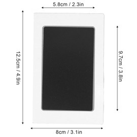 Grande Almohadilla de Tinta Clean Touch, Sin Tinta Infantil Sello de Manos y Pies, Bebé Recién Nacido Huella de Mano y Huella de Pie Sello de Almohadilla Mascota Almohadilla Sellar La Huella(#1)