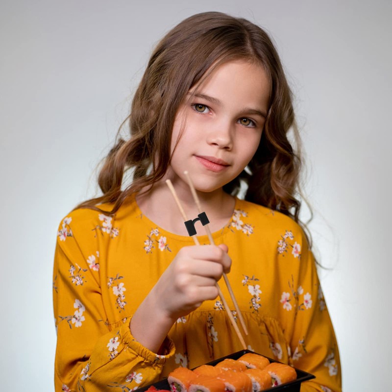 5 Pieces Reusable Chopsticks Helpers Training Chopstick Hinges Connector Easy