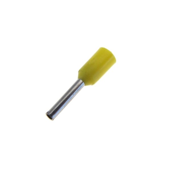 Terminal Block Insulated Wire Ferrules Connector - Yellow - 16AWG