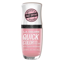 L.A. COLORS Quick Color Nail Polish with Crystal Hardeners, Emotion CNL665