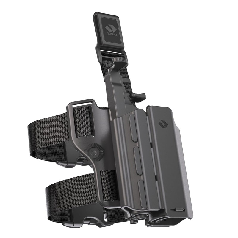 Orpaz T40 G45 Holster with Light, Left-Handed Level II/Level III
