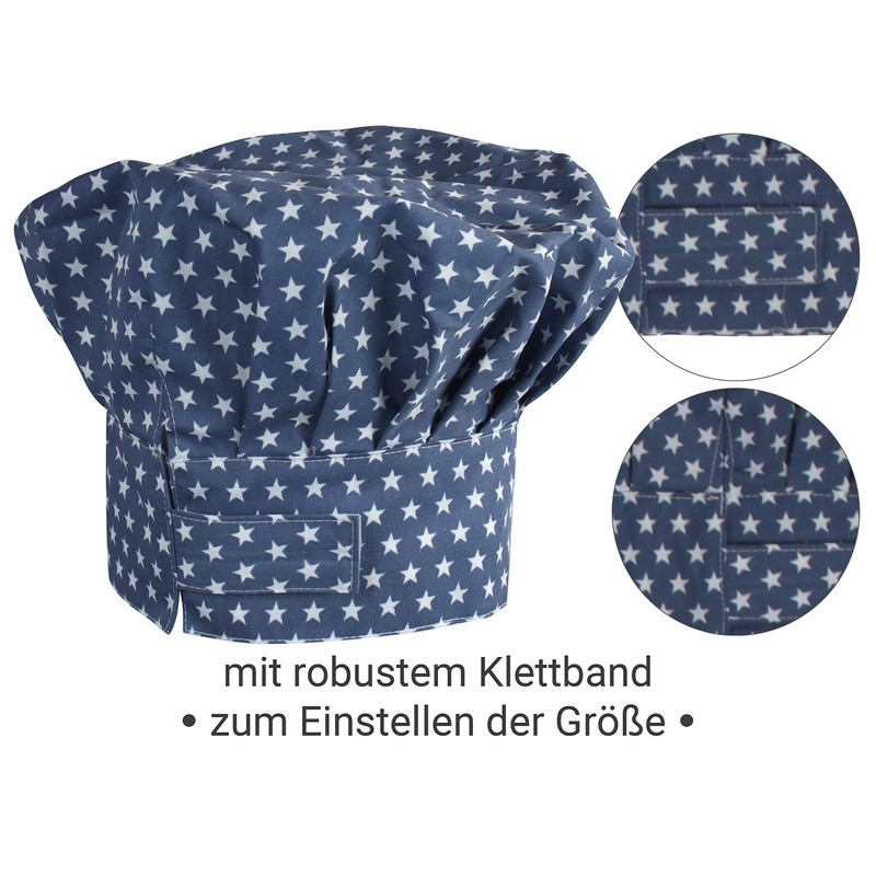 Emily´s Check Chef's Hat + Kitchen Apron + Oven Glove