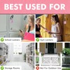 Fingerprint Padlock eLinkSmart Gym Locker Lock for Girls Women with