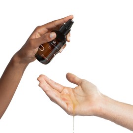 Maude Full Body Massage Oil No. 0 - Multi Use Daily Bath Oil + Moisturizing Body Oil with a Certified Organic Blend of Jojoba, Coconut, Argan & Castor Oil - Doubles as Massage Oil for Couples (4 oz)