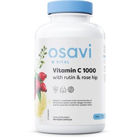 Osavi Vitamin C1000 with Rutin & Rose Hip - 180 Vegan caps