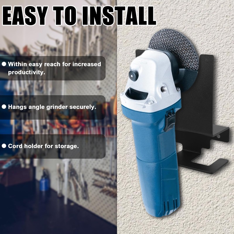 BAIFULAI Angle Grinder Holder, Pack of 2 Wall Mount Angle