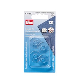 Prym 20.5 mm Bobbins for Horizontal Shuttle Plastic