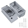 Luabue Surface-Mounted Fuse Box IP65 Waterproof Distribution Box Surface-Mounted for