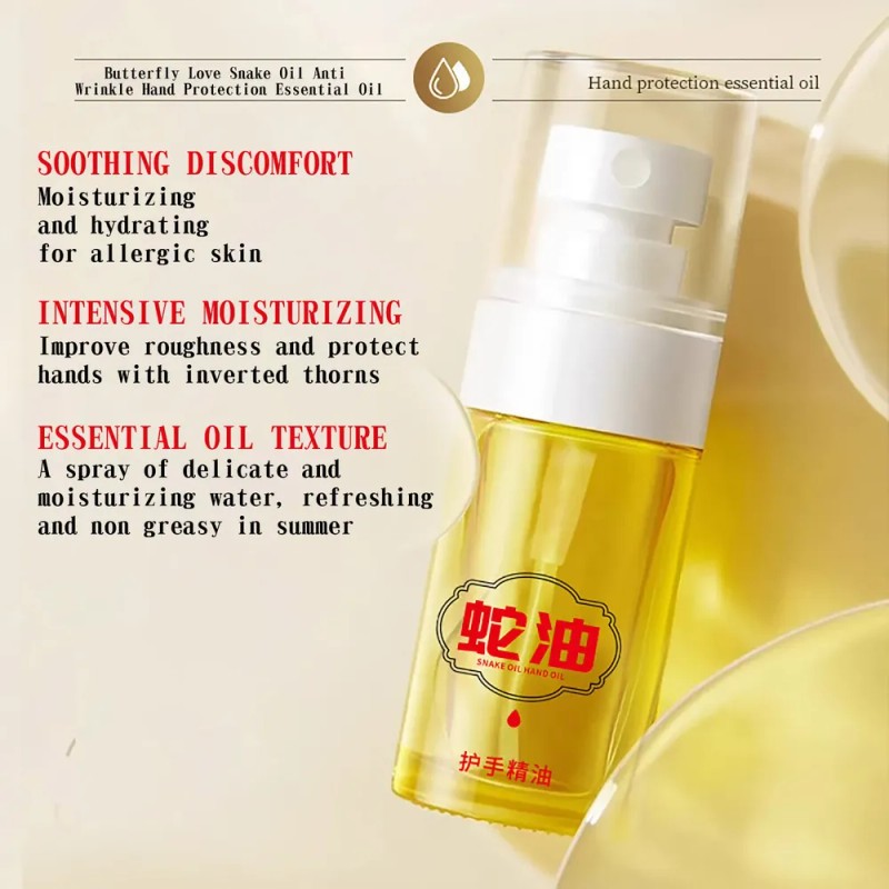 Crema De Protección Para Manos Con Aceite De Serpiente