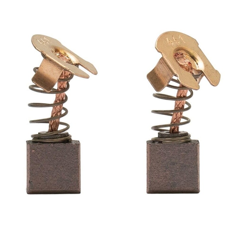 Pair of Carbon Brushes Compatible with MAKITA CB441, CB432, DTW450,