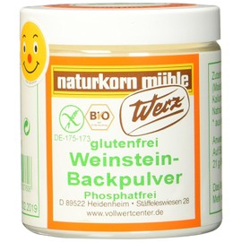 Werz Weinstein Baking Powder Gluten-Free (1 x 150 g Tub) - Organic