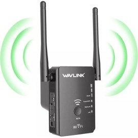 Wavlink Wi-Fi 300Mbps Range Extender Repeater - Black - New in Box