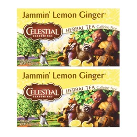 Celestial Seasonings Herbal Tea, Lemon Zinger, 20 Count (Pack of 2)