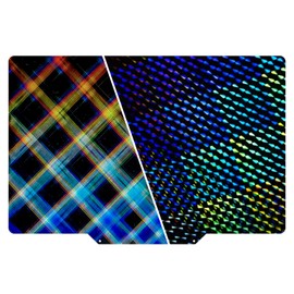 Upgraded 230x150mm/9.0x5.9 inch Spring Steel Build Plate for Creator Pro 2, Double Sided Smooth PEP+PES Sheet Flexible Printer Bed Without Magnetic Base for QID1 X-pro 3D Printer