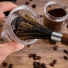 ANCLLO Premium espresso machine cleaning brush with natural boar bristles