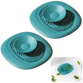 2Pcs Universal Plug, Sink Plug Replacement for Sinks with Water Retaining and Draining Features, Perfect for Bathroom and Kitchen Use