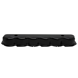 1965-89 Compatible/Replacement for FORD 240-300 STRAIGHT/INLINE 6 CYLINDER STEEL VALVE COVER - BLACK