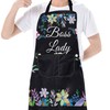 Boss Lady Apron Boss Lady Gifts for Women Funny Boss