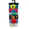 Berry & wilson Mr. Men Men's Cotton Rich Character Socks,